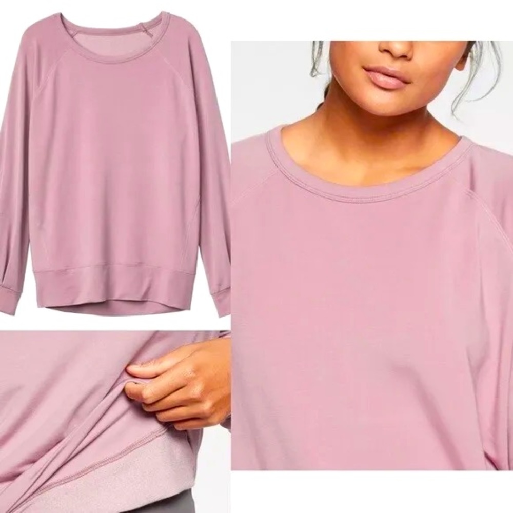 Athleta Bandha yoga long sleeve sweatshirt